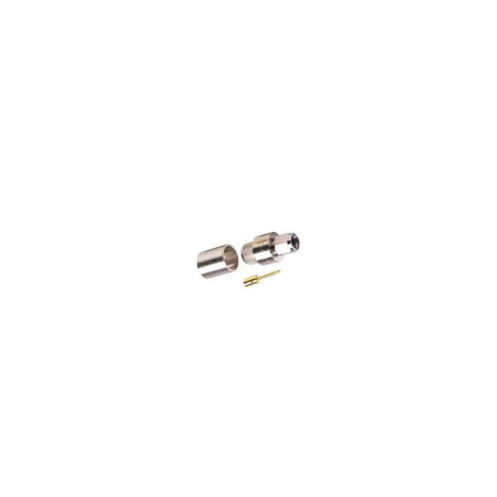 SMA-Male connector for 400 type 3/8" coaxial cable