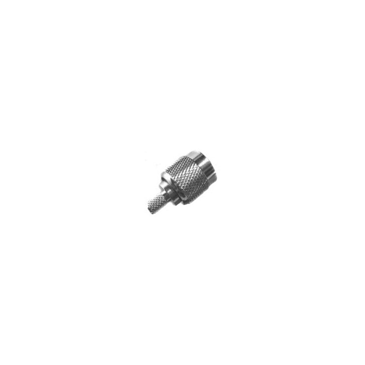 TNC-Male connector for 58/195 type 3/16" coaxial cable