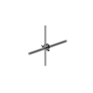 Crossover Clamp, joins two 1-1/2 in to 2-1/2 in OD round