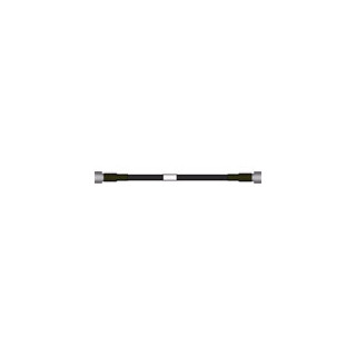 10' FSJ1-50A Jumper cable with N/M N/M connectors