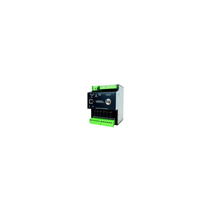 Intelligent 6-output DIN Rail Mount DC Power Distribution