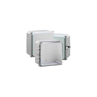Premium Line 8"x8"x4" Nema4X/6P Enclosure with Opaque Screw