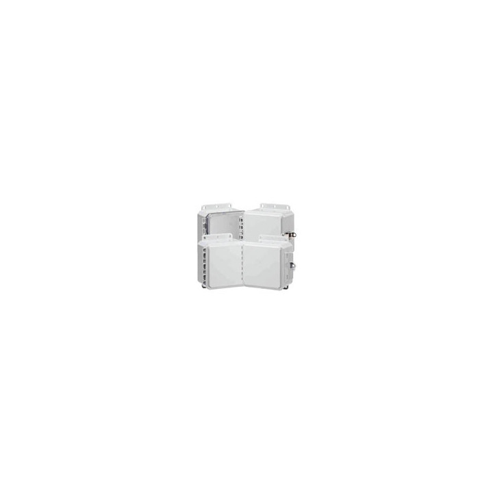 Impact Series 6"x6"x3" Nema4X Enclosure with Low Profile
