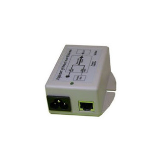 24V 18W PoE Power Inserter with Reverse Voltage pinout (4,5-