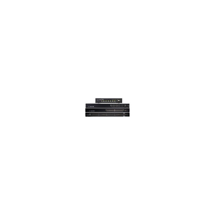 UISP EdgeSwitch 8-Port Layer 2/3 Gigabit PoE Switch with 8x
