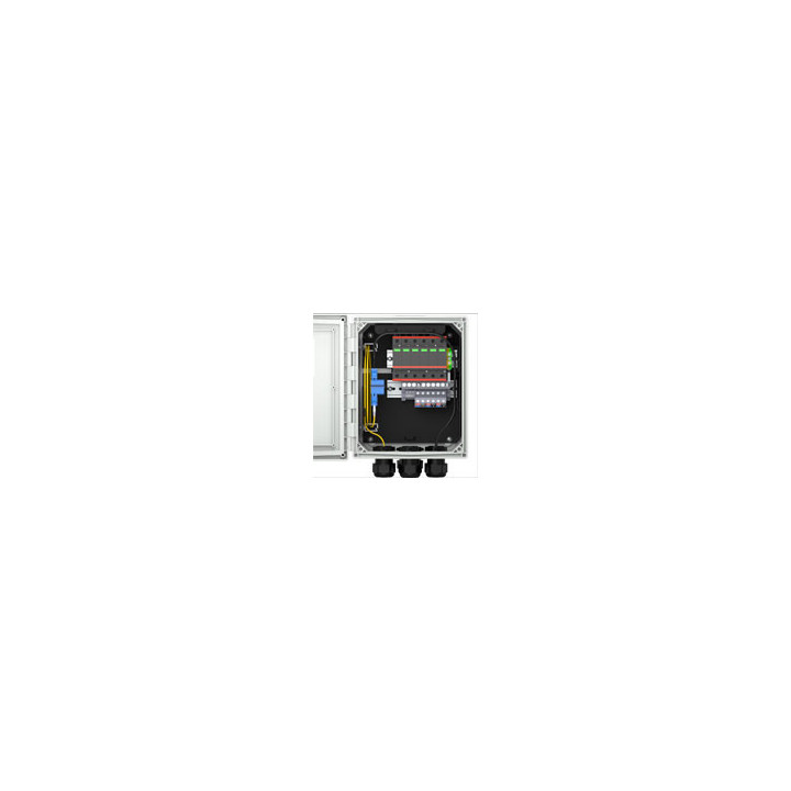 Outdoor Hybrid Enclosure, 12 fiber