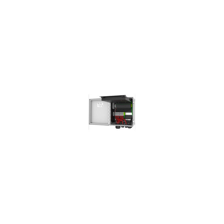 Outdoor Hybrid Enclosure, 24 Fibers