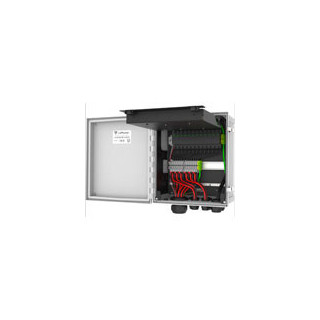 Outdoor Hybrid Enclosure, 24 fiber