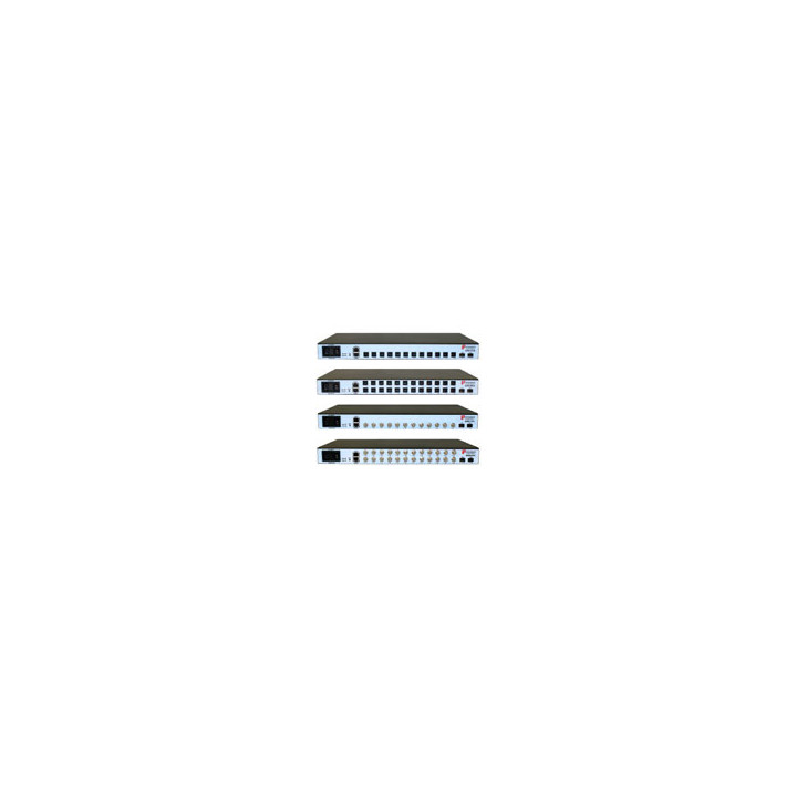 G.hn Access Multiplexer (GAM) with 24x Coaxial ports and 2x