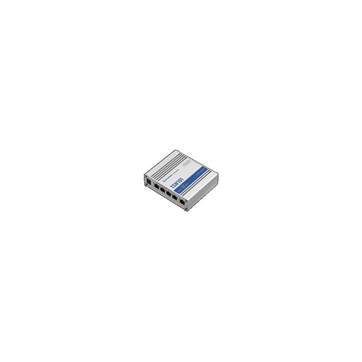 TSW101 Automotive PoE+ Switch with 5x Gigabit Ethernet (4x