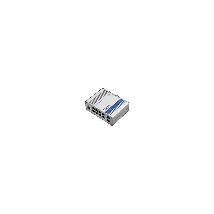 TSW210 Industrial Unmanaged Switch with 8x Gigabit Ethernet