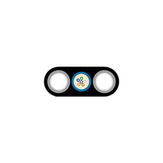 LiteLinx Flat Drop Fiber Cable with copper wire